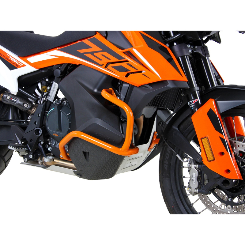 790 Adventure / R à partir de 2019 ✓ Pare carters Hepco Becker Orange