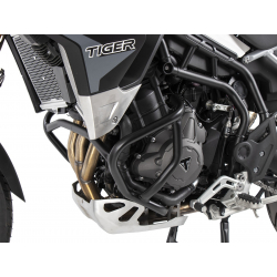 Tiger 850 Sport à partir de 2021 ✓ Pare carters noir Hepco-Becker