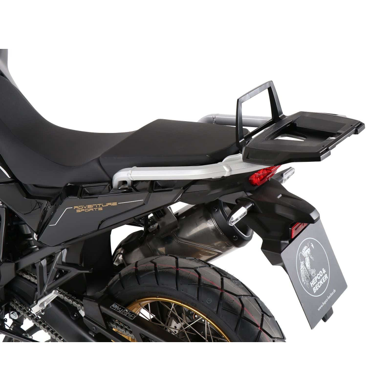 Africa Twin CRF 1100 Adventure Sports à partir de 2024 ✓ Support de top case Alurack Hepco-Becker