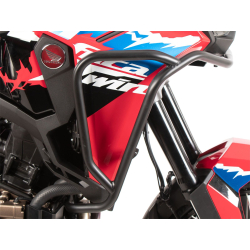 Africa Twin CRF 1100 L à partir de 2024 ✓ Protections de réservoir NOIR Hepco-Becker