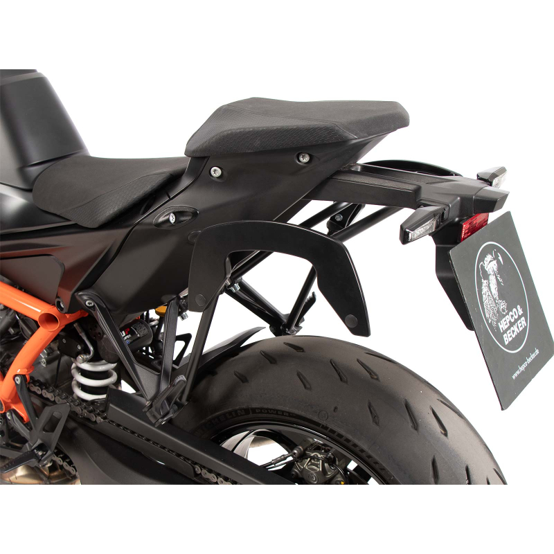 1390 SUPER DUKE R / EVO (2024-) ✓ Supports de sacoches type C-Bow Hepco-Becker